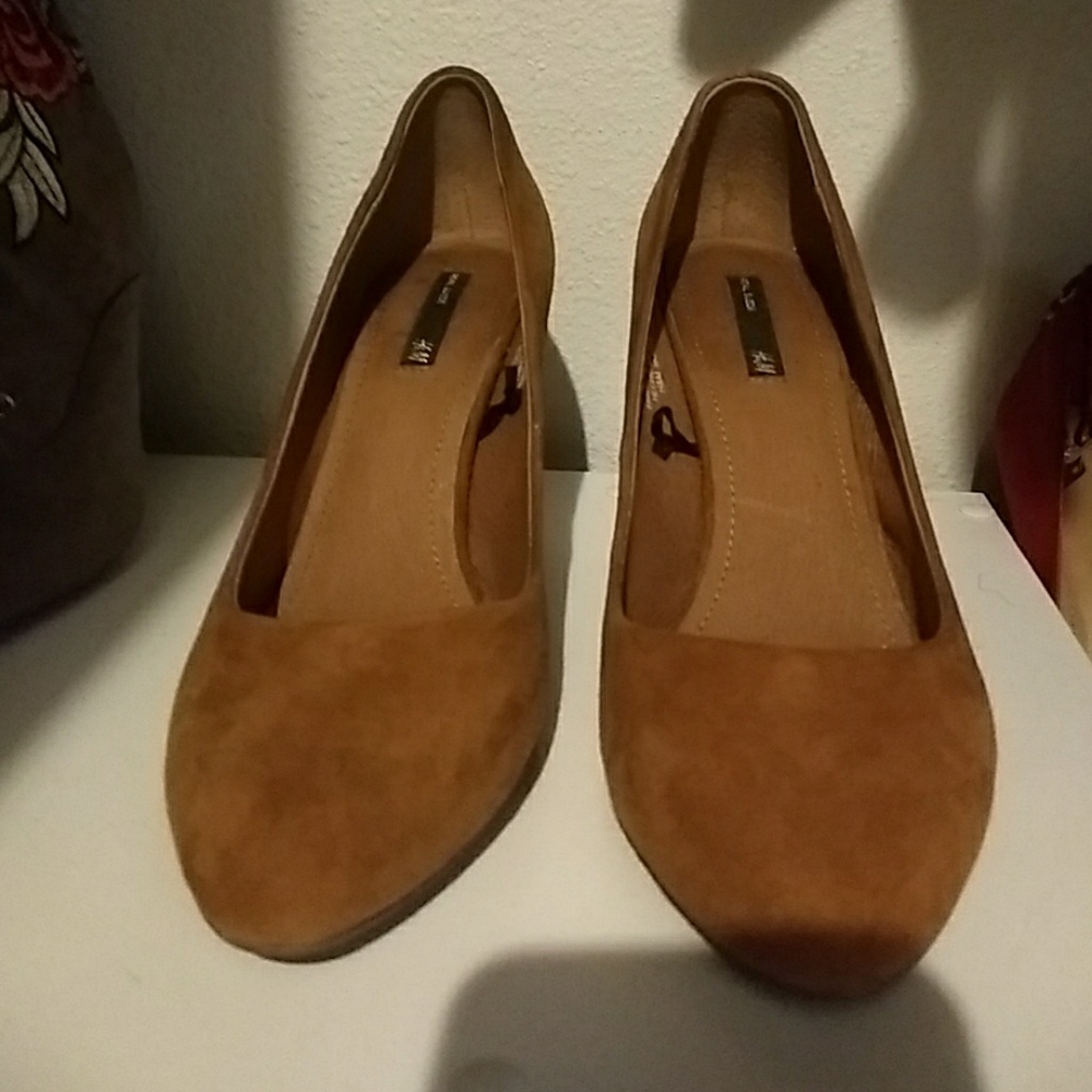 Mustard H&M heels